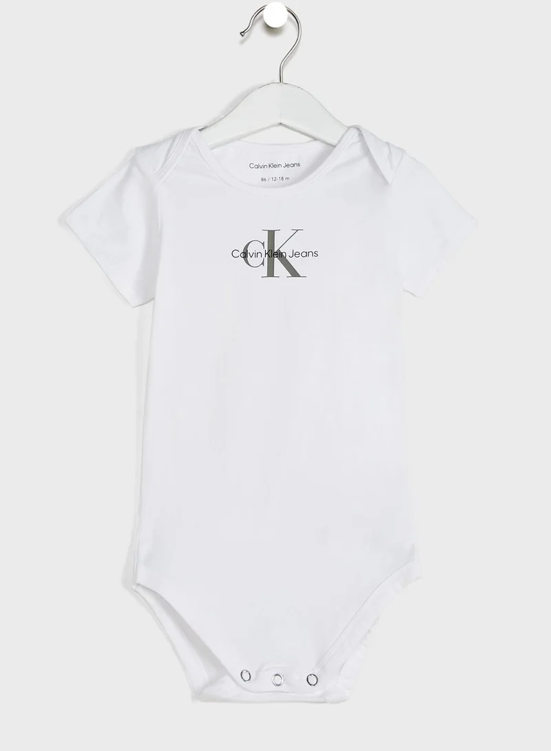 Calvin Klein Jeans Kids Monogram Bodysuit