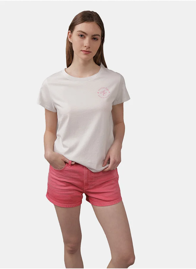 امريكان ايجل Graphic Crew Neck T-Shirt