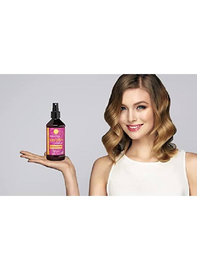 Arganatural Smoothing Keratin Leavein Conditioner 8Oz / 240Ml  - Image 3