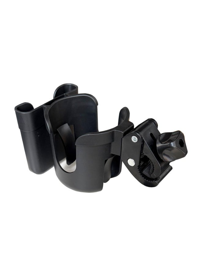 شابية حامل أكواب لعربة الأطفال مع حامل هاتف، حامل أكواب للدراجة، حامل أكواب عالمي لعربات الأطفال Uppababy Nuna Doona، حامل هاتف 2 في 1 لعربة الأطفال، والدراجة، والكرسي المتحرك، والمشاية، والسكوتر - Image 3