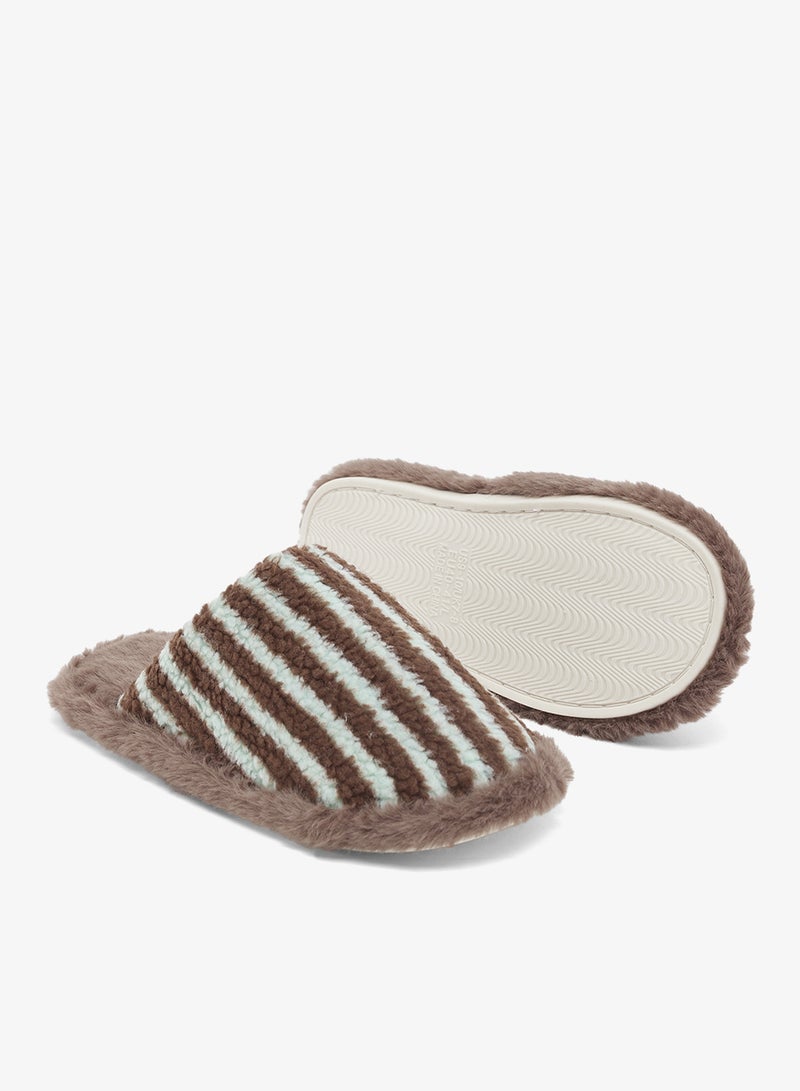 Ginger Printed Cozy Bedroom Slippers - Image 3