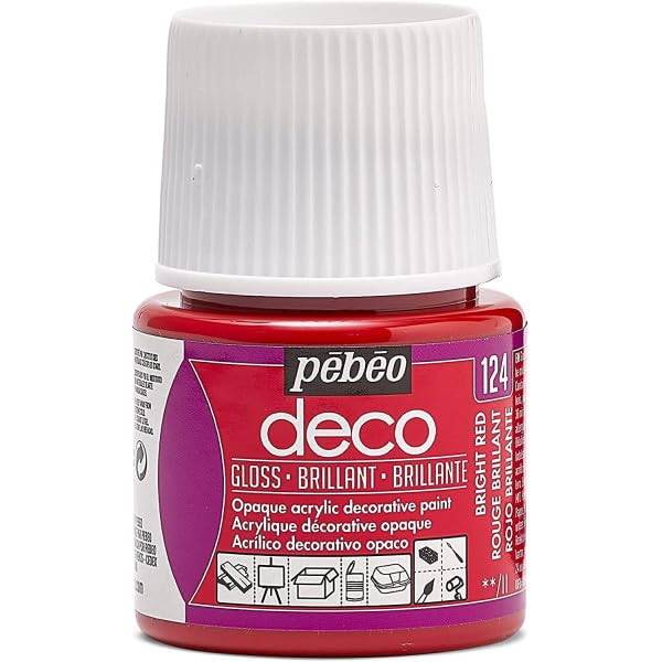 Pebeo Deco Initiation Glossy Set, 6X20ML, Assorted - Image 4