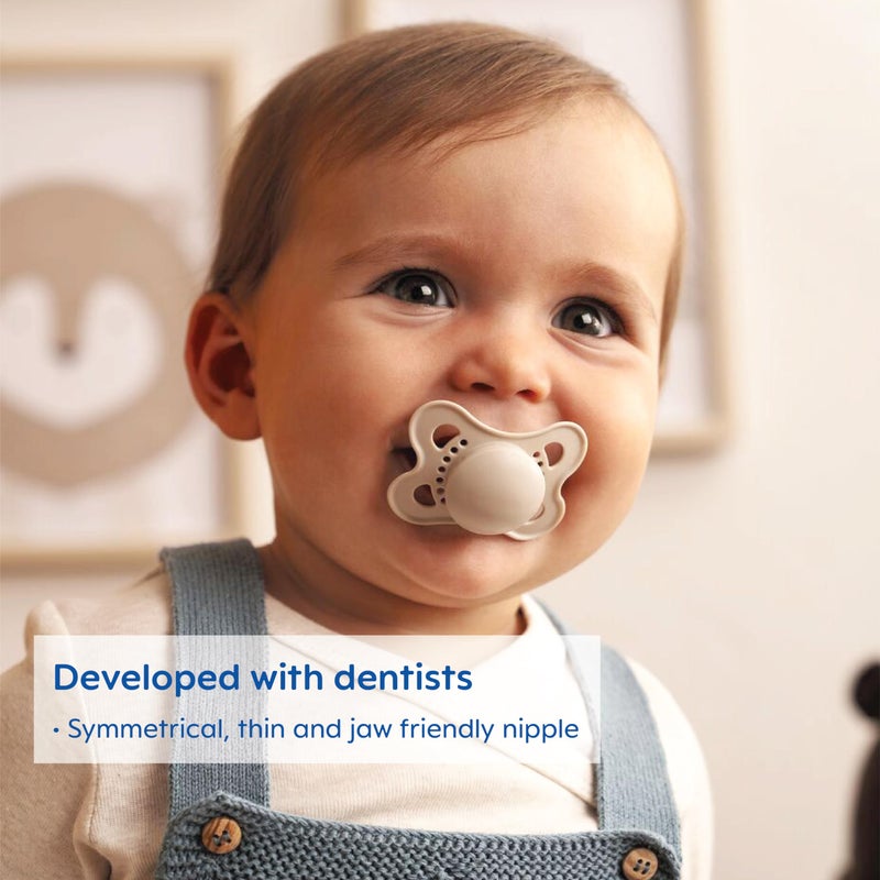 MAM Day & Night Silicone Pacifier, 0-6 Months, Boy, 3 Pack - Image 4