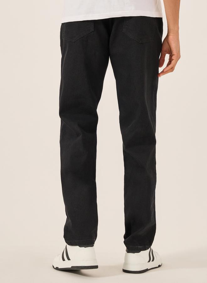 Styli Mid Rise Regular Fit Stretchy Jeans  - Image 4