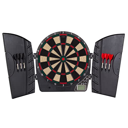 Arachnid Reactor Electronic Dartboard and Cabinet with LCD display, Cricket Scoring Displays, 8-Player Scoring,Black - Image 5