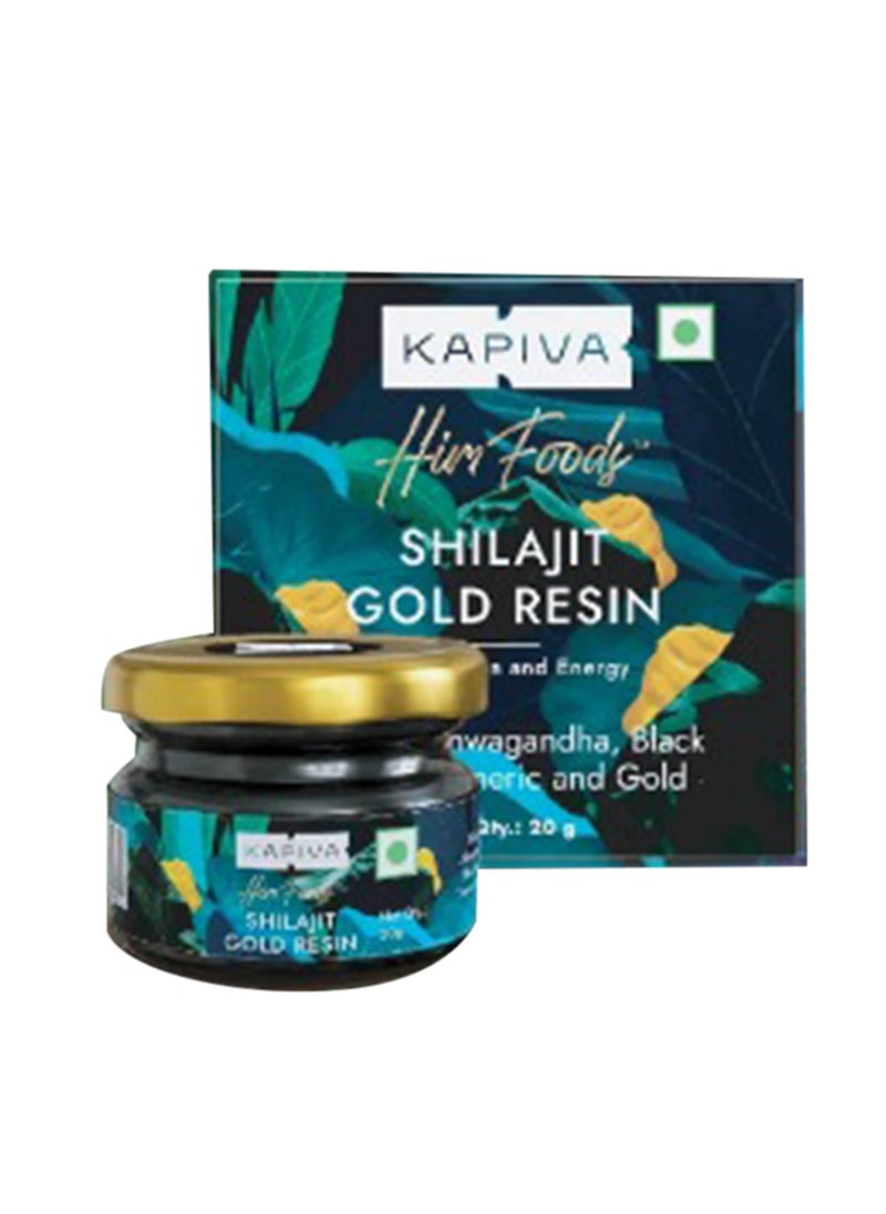 Kapiva Ayuvigo And Kapiva Shilajit Gold Resin Combo  - Image 1
