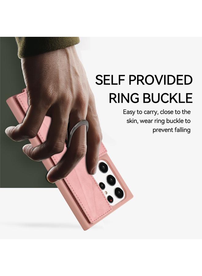 اس-توب جراب لهاتف Samsung Galaxy S22 Ultra 5G Armor Ring Wallet غطاء خلفي للهاتف - Image 4