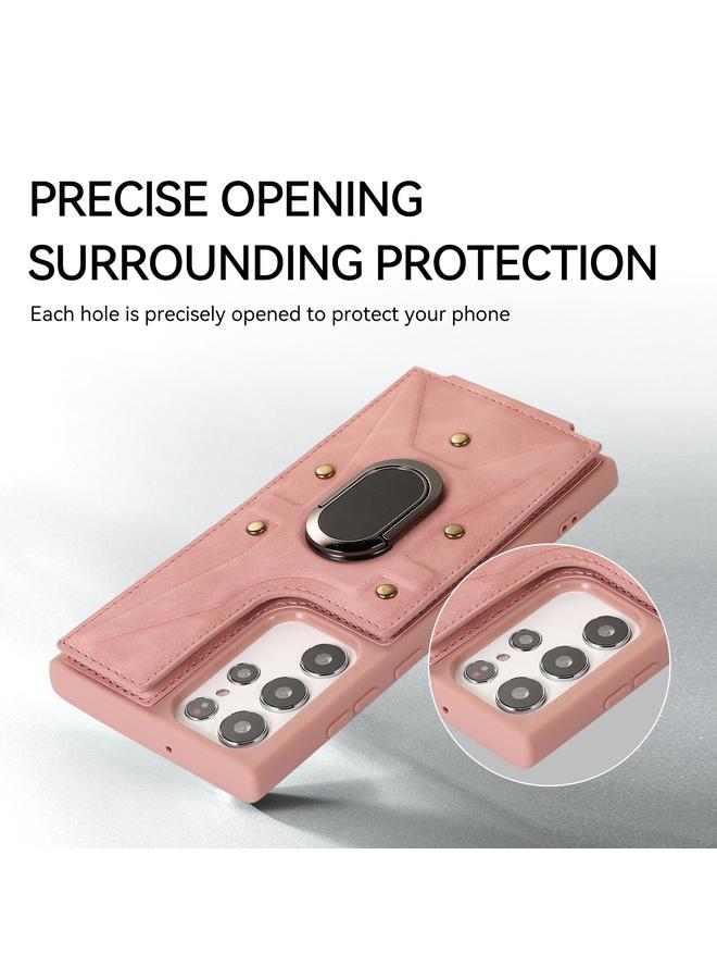 اس-توب جراب لهاتف Samsung Galaxy S22 Ultra 5G Armor Ring Wallet غطاء خلفي للهاتف - Image 5