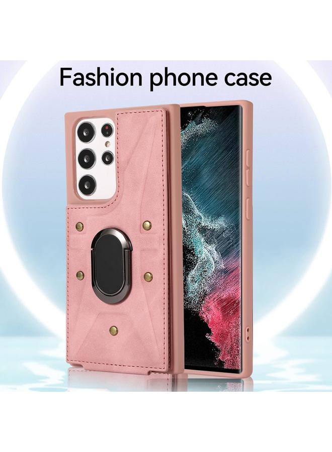 اس-توب جراب لهاتف Samsung Galaxy S22 Ultra 5G Armor Ring Wallet غطاء خلفي للهاتف - Image 2