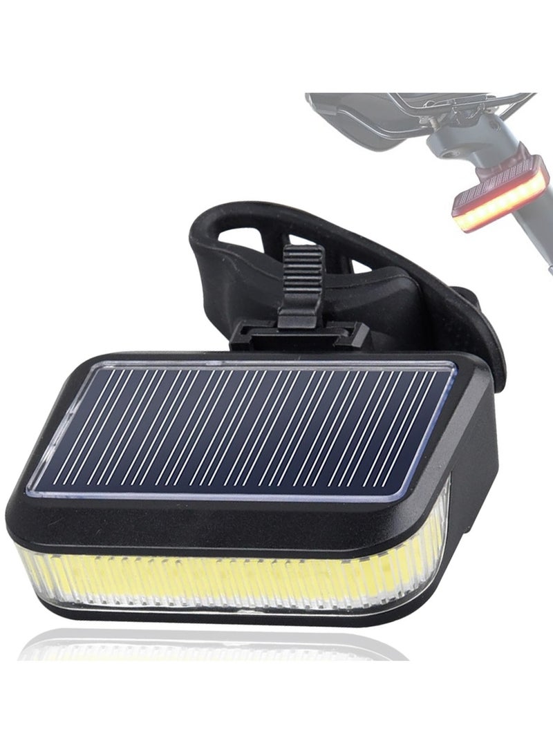 CMGTYYD Bicycles Rear Light Solar | Solar Powered Back Light - Rear Light Cycling Accessories, Waterproof, Bikes Safety Warning Light, for Road Bikes City Bikes - Image 1