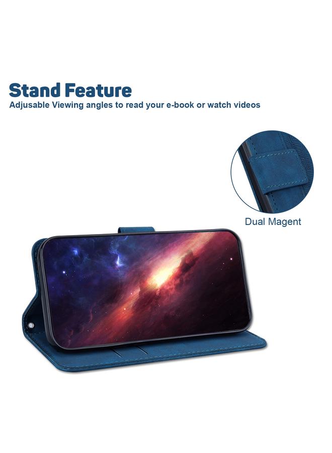 اس-توب جراب لهاتف OPPO Reno5 5G / 4G / Find X3 Lite جراب هاتف جلدي منقوش هندسيًا - Image 5