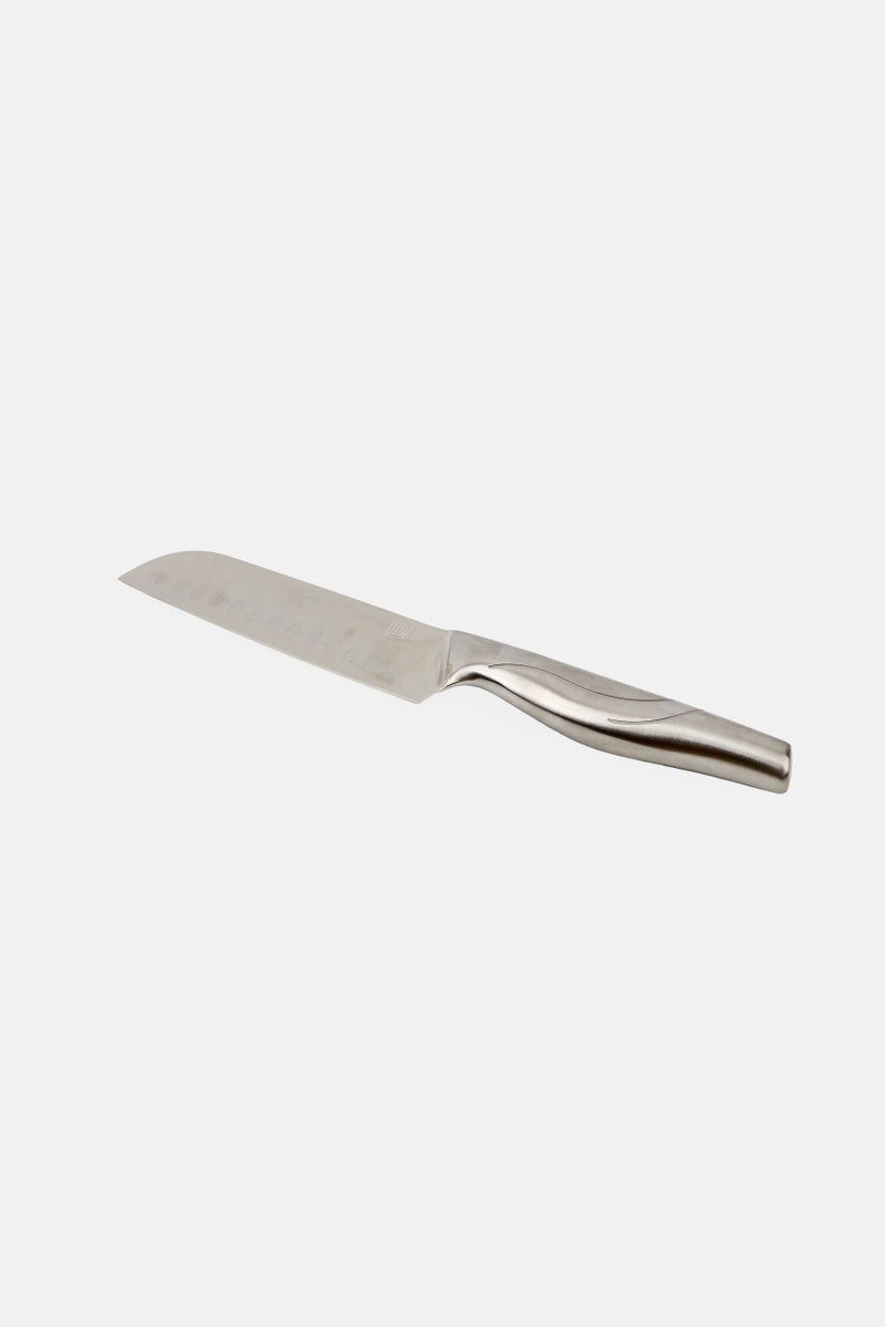 FACKELMANN Stainless Steel Santoku Knife, Silver - Image 2
