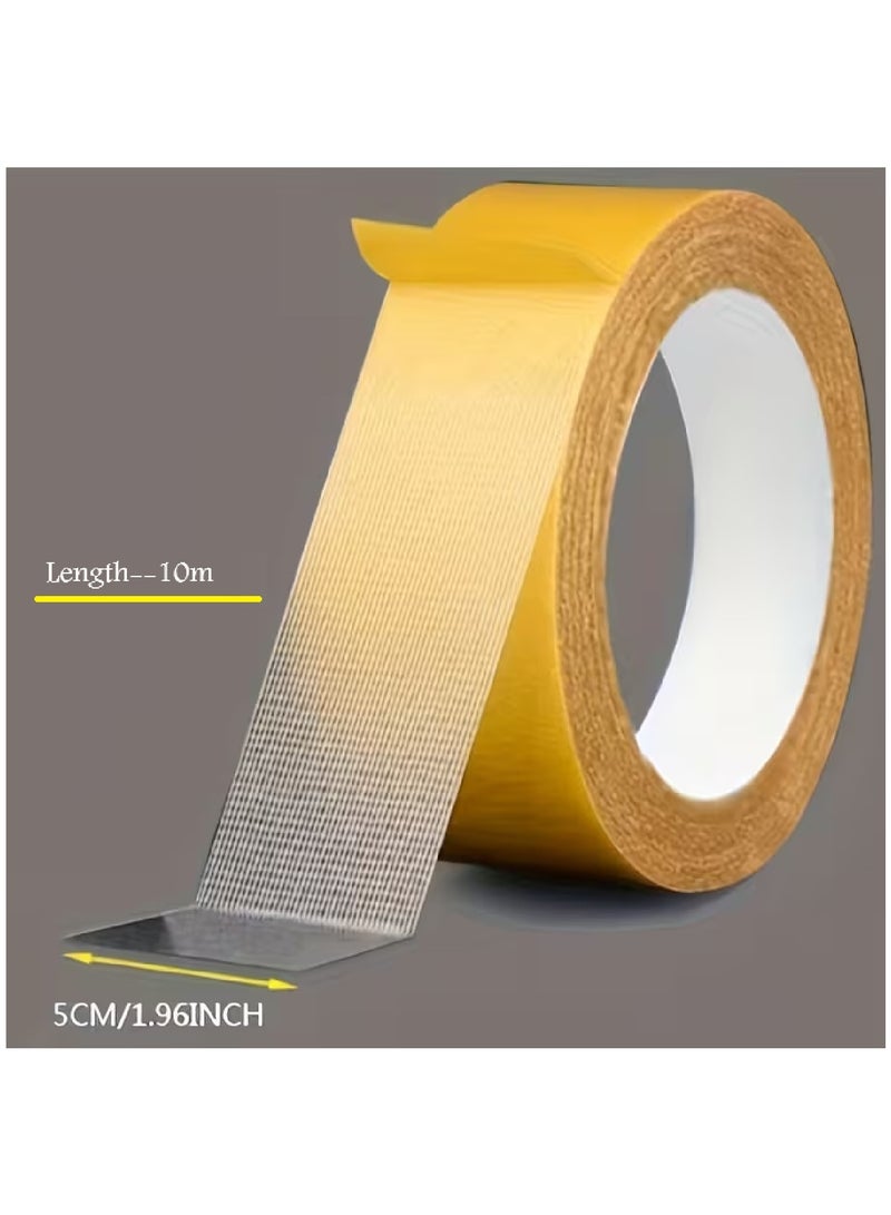 MOBM High Double Sided Tape 2CM x 5CM x 10M Heavy Duty No Residue Multipurpose Adhesive Tape Pack Of2 - Image 4
