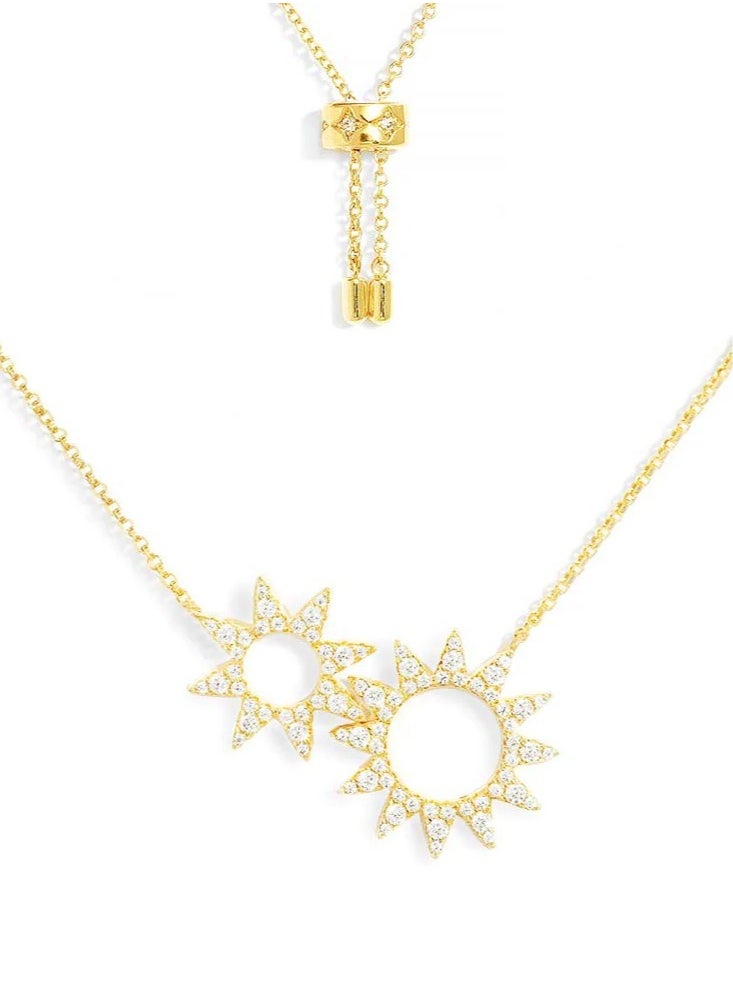 APM Monaco - APM Monaco Sun Adjustable Necklace for Women YC6937OX - Image 1