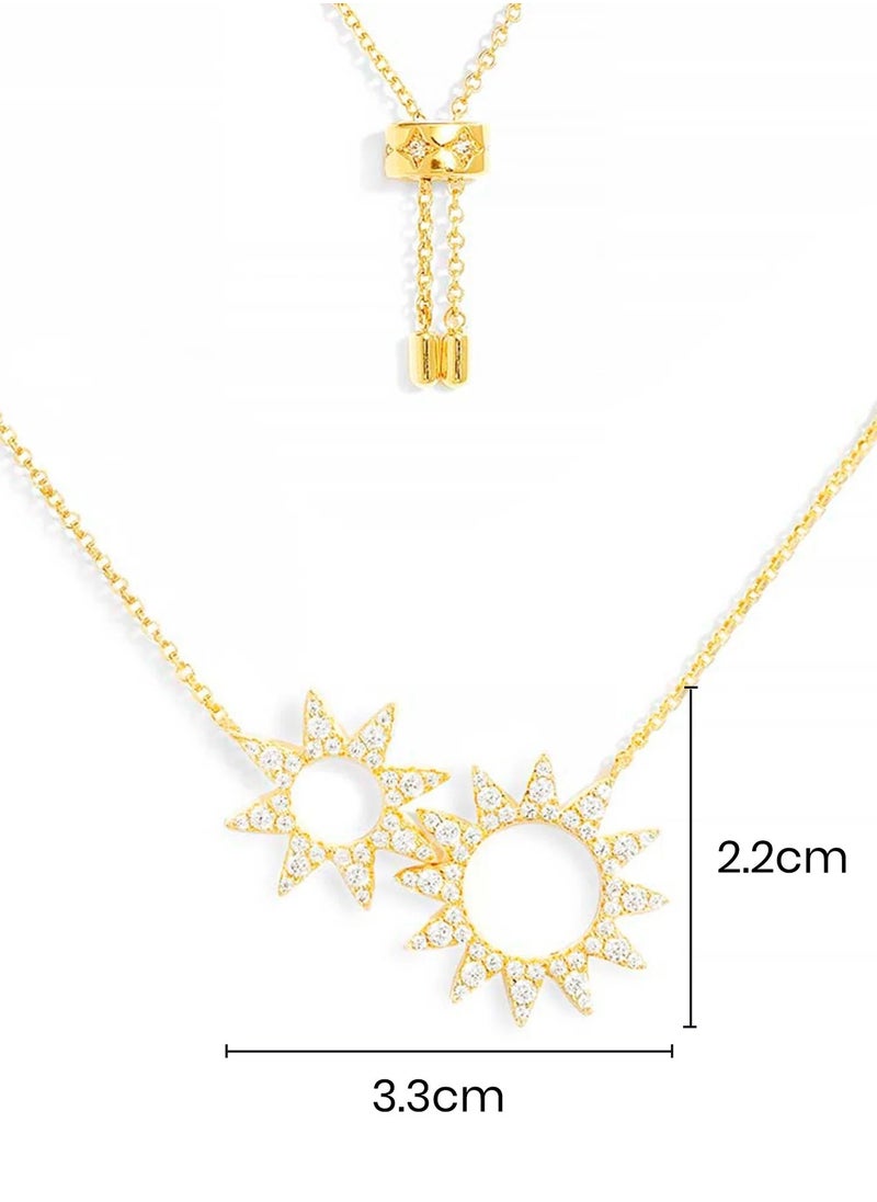 APM Monaco - APM Monaco Sun Adjustable Necklace for Women YC6937OX - Image 1