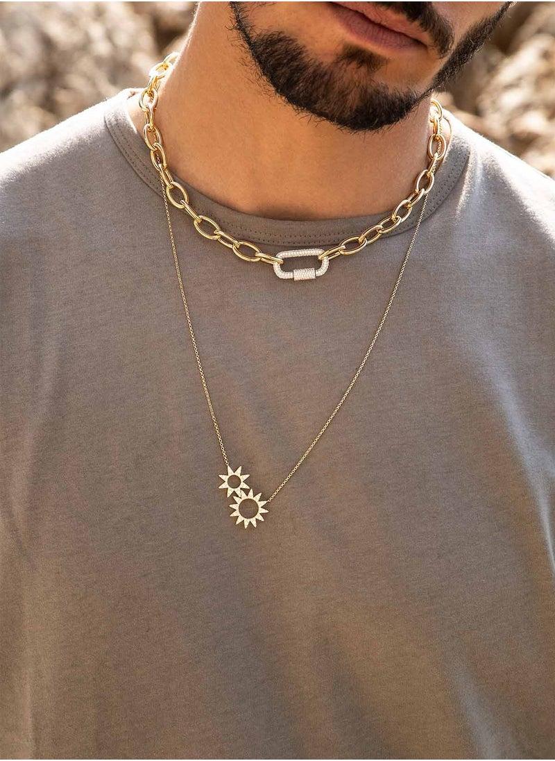 APM Monaco - APM Monaco Sun Adjustable Necklace for Women YC6937OX - Image 1