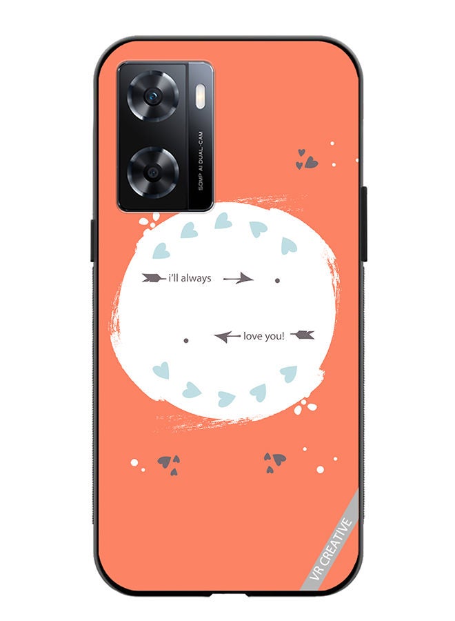 VR CREATIVE Protective Case Cover For OnePlus Nord N20 SE I Will Always Love You Design Multicolour - Image 1