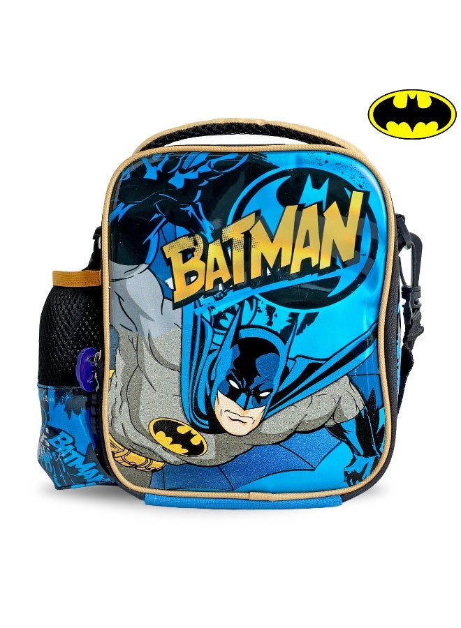 Warner Bros. Batman Gotham Knight 3-In-1 Smash Lunch Bag, Water Bottle And Lunch Box Set - Image 2