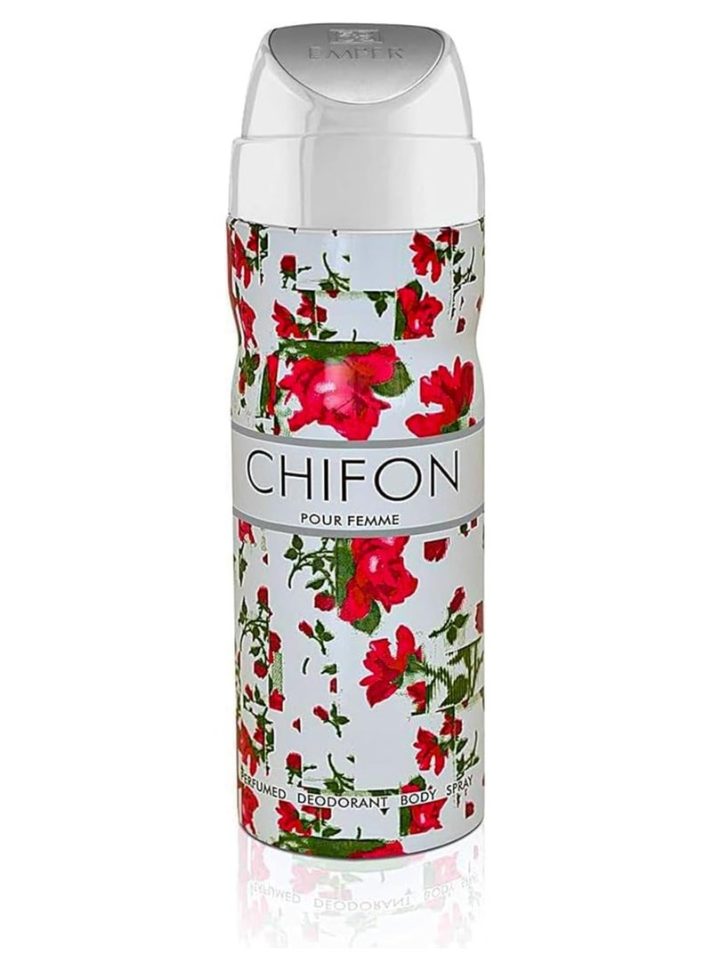 امبر طقم هدايا شيفون مكون من ( او دي بيرفيوم 100مللي - سبراي بيرفيوم 200مللي) نسائي - Image 4