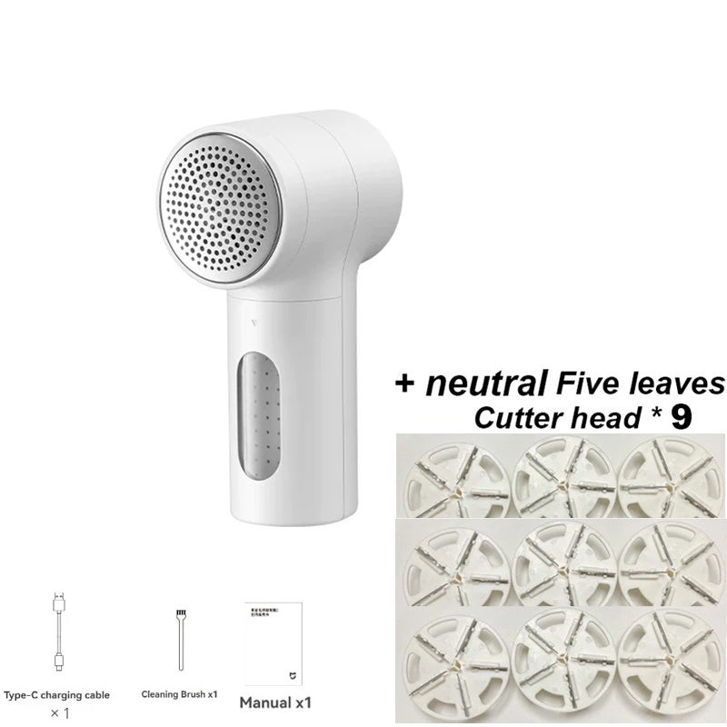 شاومي أسطوانة إزالة الوبر Xiaomi Mijia Lint Hair Remover Clothes Fuzz Pellet Trimmer Rechargeable Portable Fabric Shaver Removes for Clothes Sweaters Remo - Image 1