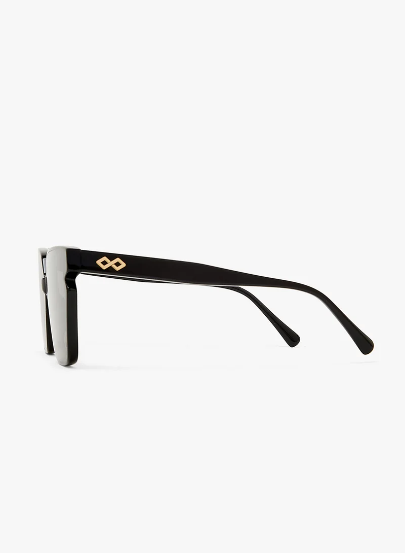 KAREN WAZEN Gaia Square Sunglasses