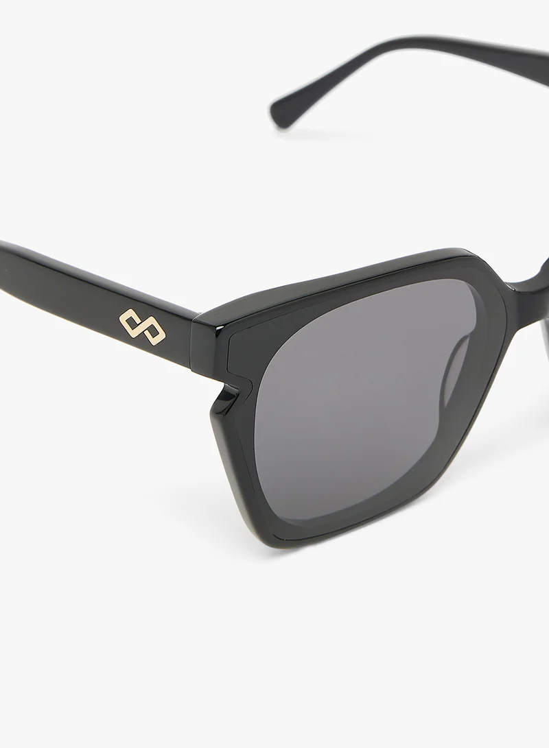 KAREN WAZEN Gaia Square Sunglasses