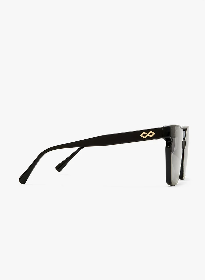 KAREN WAZEN Gaia Square Sunglasses