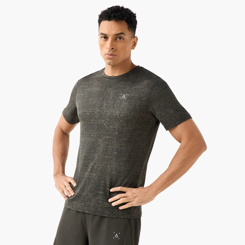 ADOT by Splash Men Textured Performance T-shirt