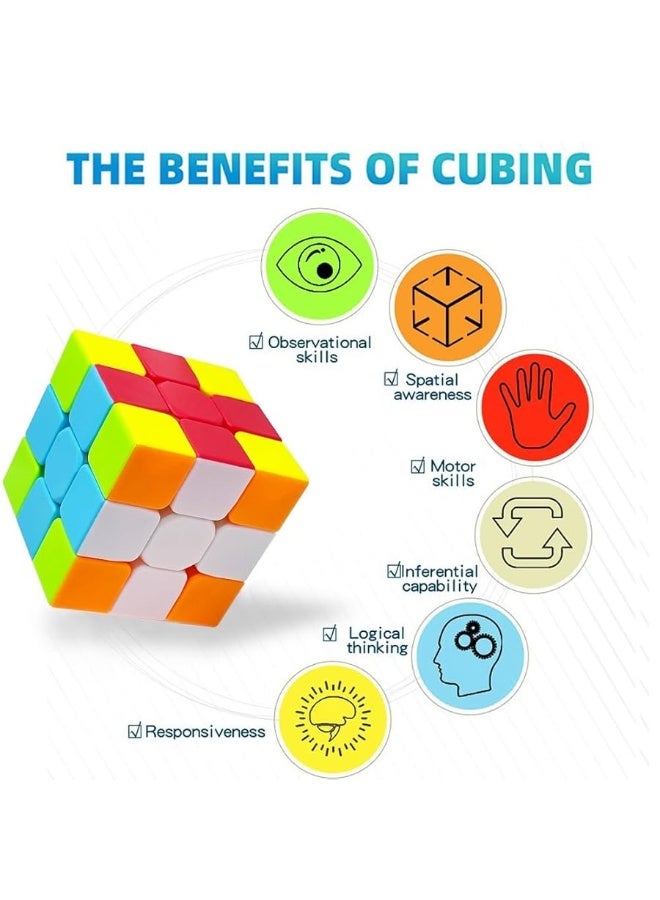 Shengshou 3x3 Speed Cube Puzzles, Stickerless - Image 3