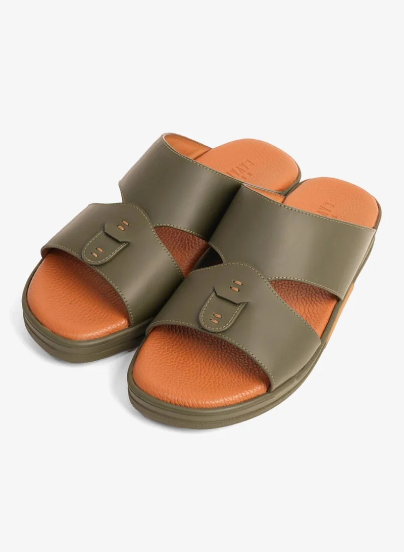 UOMO Cavalier  UOMO CAVALIER MENS SANDALS  -  HAR 329 OLIVE for Men | Best Price UAE