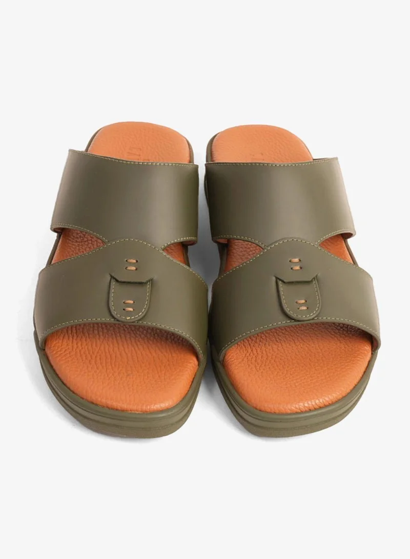 UOMO Cavalier  UOMO CAVALIER MENS SANDALS  -  HAR 329 OLIVE for Men | Best Price UAE