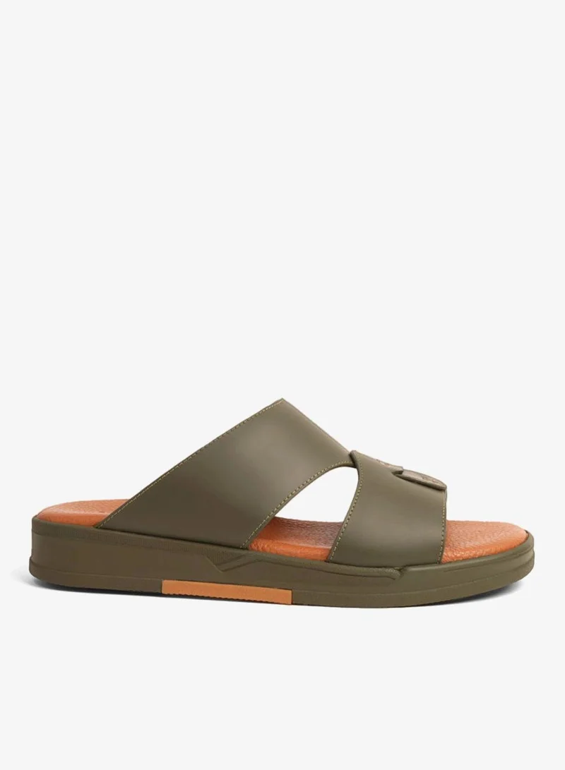 UOMO CAVALIER MENS SANDALS  -  HAR 329 OLIVE