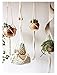 Flber Macrame Plant Hanger Handmade Cotton Rope Wall Hangings Home Decor,30" L - Image 2