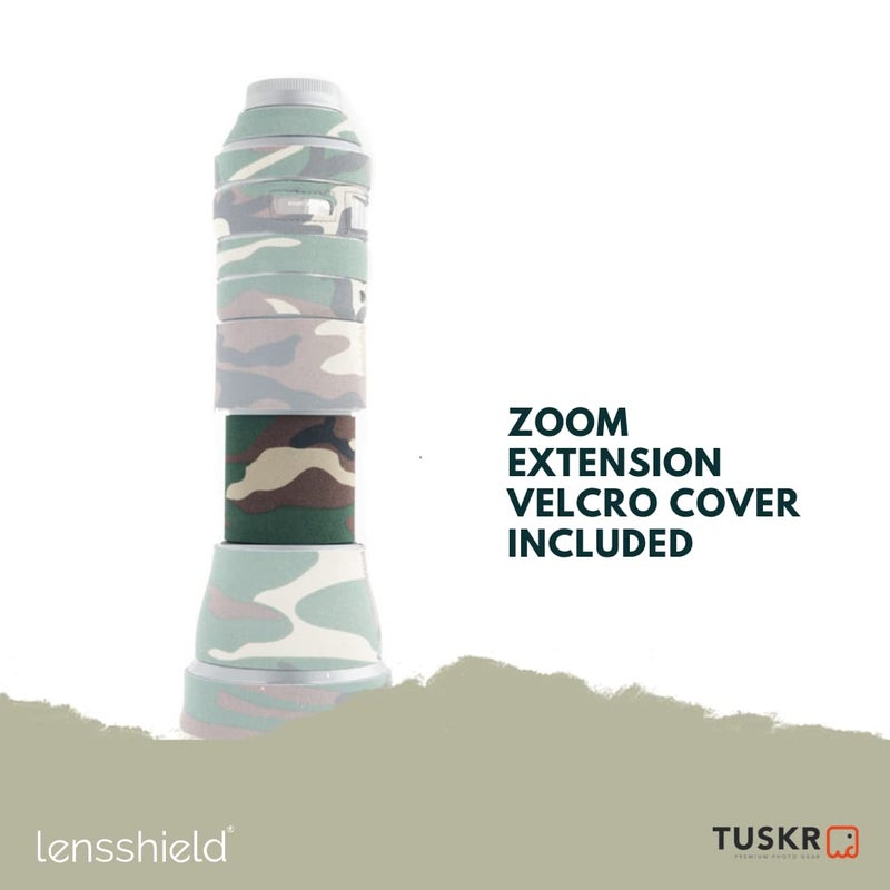 LENS SHIELD غطاء عدسة لنس شيلد لعدسة تامران 150-600 G2 (كانون) مع غطاء تمديد الزوم - Image 5