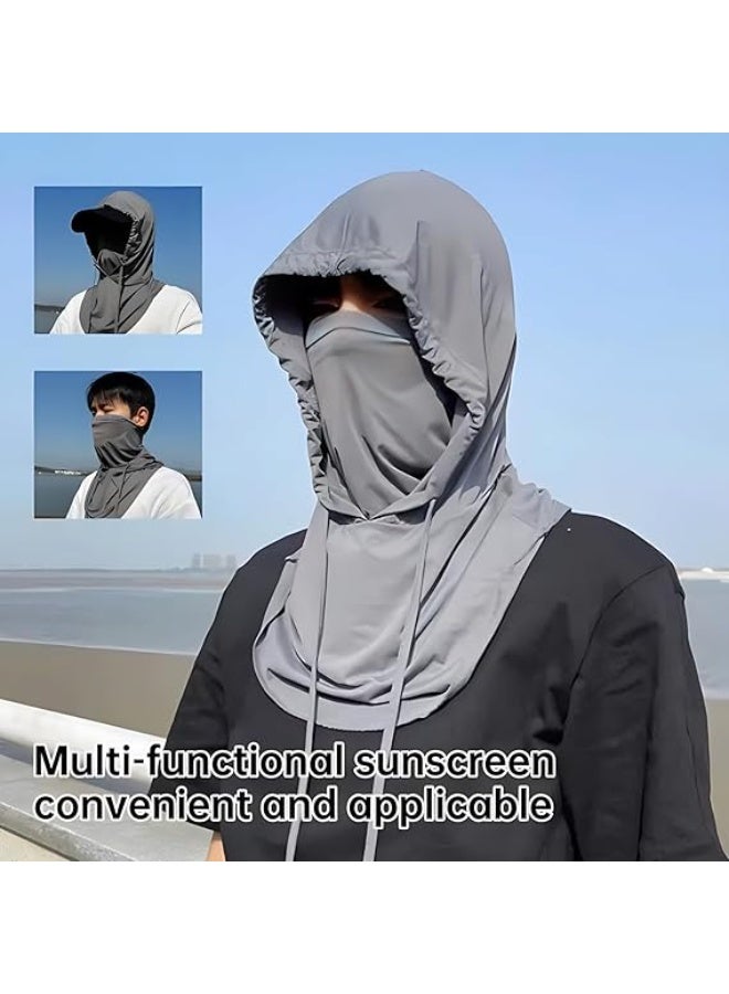 Arabest 3 Pack Balaclava Sun UV Protection Hood Breathable Full Head Mask Face Cover for Men Women Motorcycle Cycling Fishing - Image 5