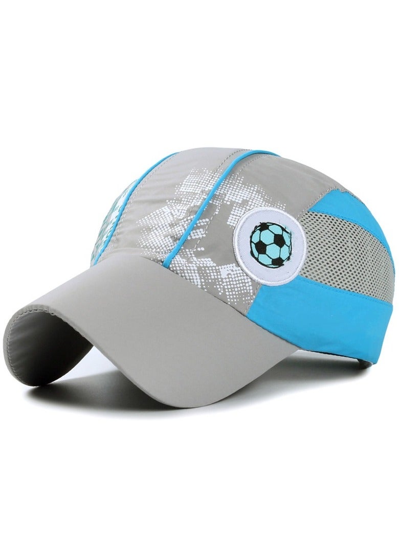 KUYING قبعة جديدة للأطفال تجف بسرعة  قبعة waterproof في الهواء الطلق لطلاب المدارس الابتدائية