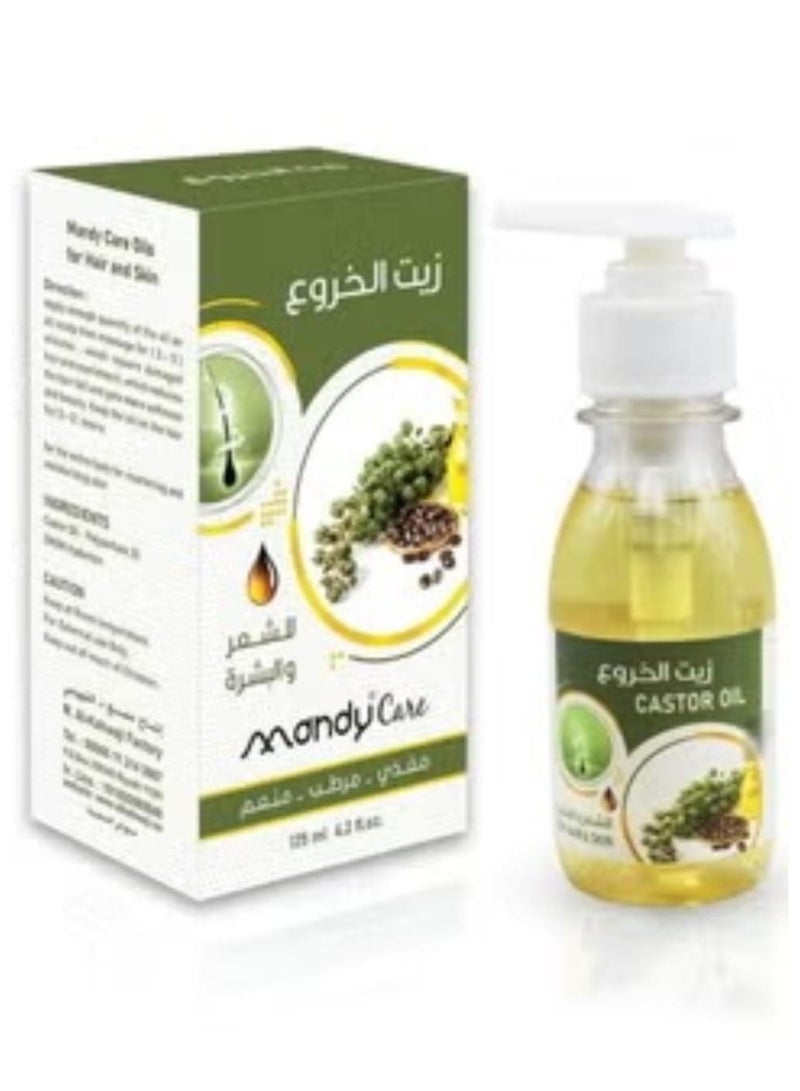 زيت الخروع للبشرة والشعر 125مل
