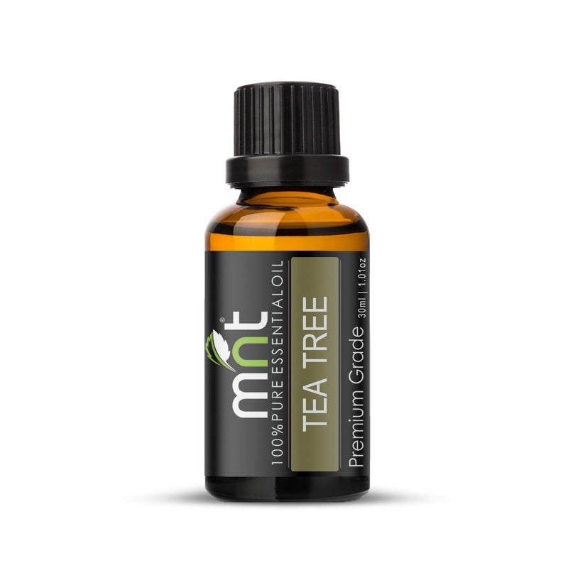 MNT Tea Tree Essential Oil 100% Pure, Natural & Undiluted Therapeutic Grade oil for Acne, Scars, Healthy Skin, Face Care, Hair Dandruff and Aromatherapy (30ML) - Image 3