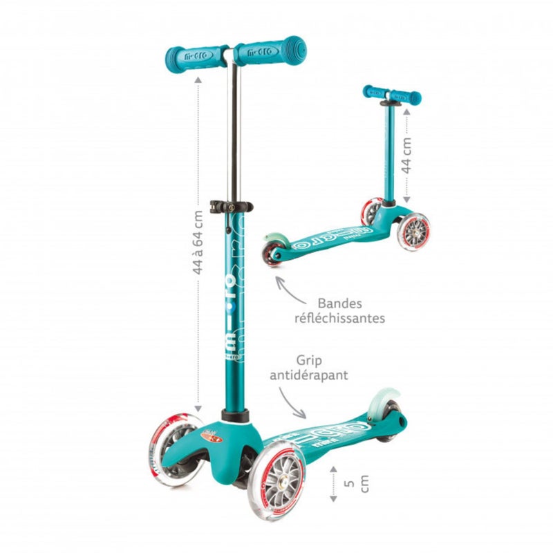Micro Kickboard | Mini Deluxe LED | Three-Wheeled | Lean-to-Steer Swiss-Designed Micro Scooter | Motion-Activated Light-Up Wheels | Toddlers & Children Ages 2-5 - Image 2