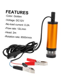 Excefore Electric Fuel Pump, Stainless Steel Oil Pump, Petrol Pump,Fluid Extractor Submersible Pump Transport Pump  - Image 5