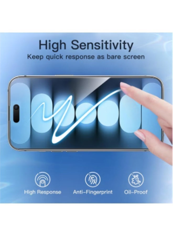 RTZ Privacy Screen Protector for Apple iPhone 13 Pro Max 6.7-inch Black - Image 5