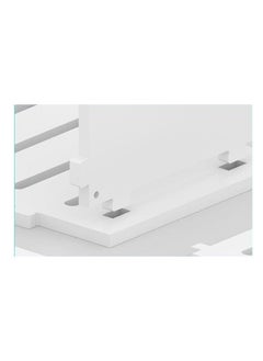 Eworld Compact Coffee Corner, Transform the Living Room, Kitchen, and Office with a Small Plastic Coffee Table, Ideal for Coffee Machines, Made of Lightweight Plastic in Chic Black and Brown.  - Image 3