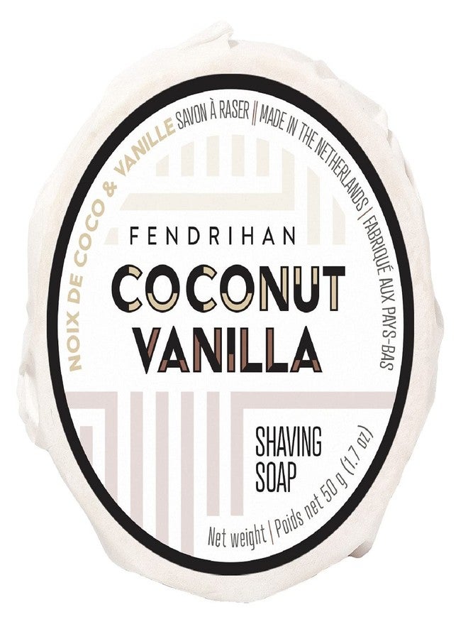 Fendrihan Shaving Soap for Men MADE IN GERMANY (Coconut & Vanilla, 50 grams) - Image 1