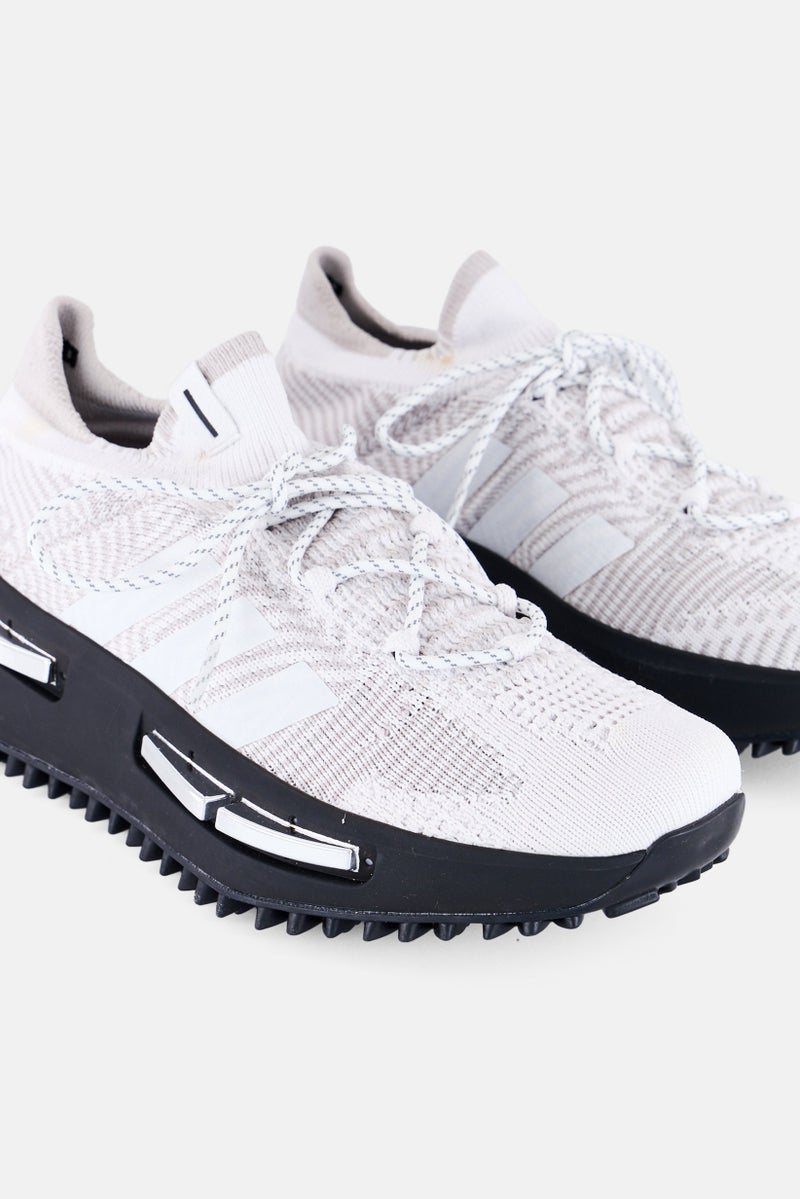 Adidas Men Nmd S1 Lace Up Outdoor Shoes, White - Image 3