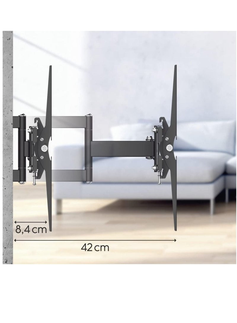 FULLMOTION TV Wall Bracket 213 cm (84) Scissor Arms Black - Image 5