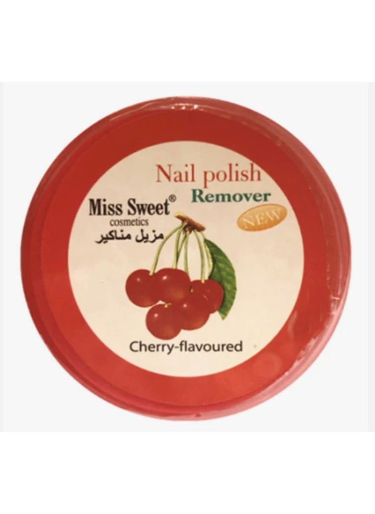 Miss Sweet - Pack Of Nail Polish Remover Pad Cherry - Image 1