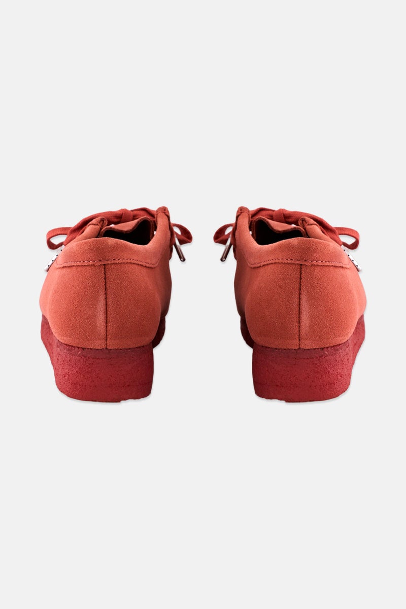clarks Women Standard Fit Wallabee Lace Up Shoes, Dark Blush - Image 2