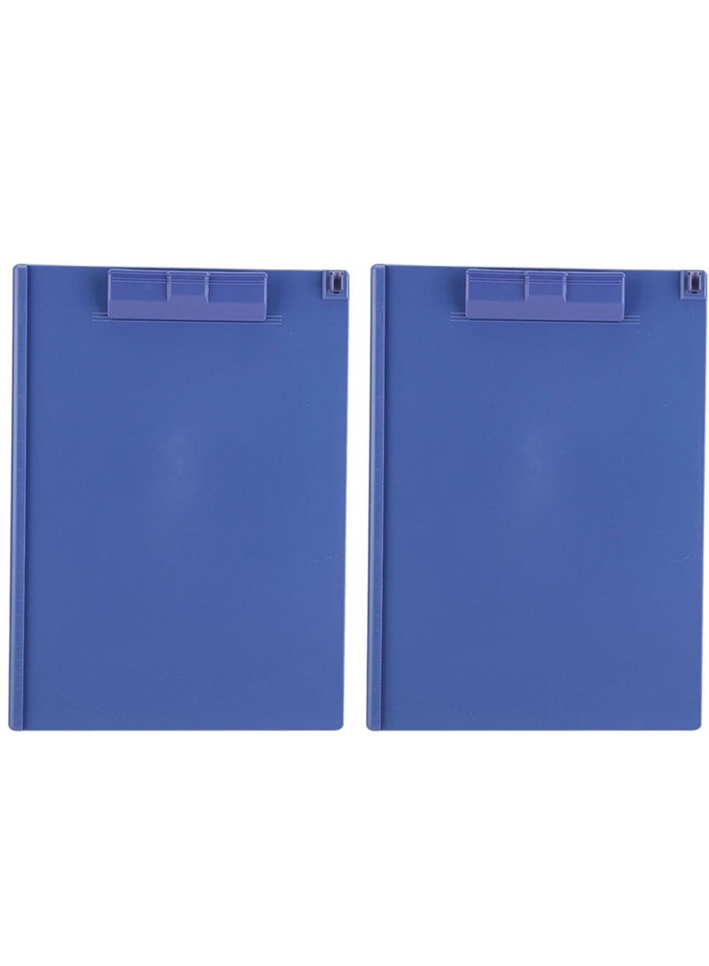 Deli 2-Pieces A4 Clipboard With Pen Clamp Assorted Color - Image 1