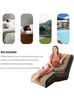 Keshmart Keshmart Air Sofa Inflatable Sofa Chair Air Chair Inflatable Sofa Portable Sofa Single Seater Sofa Chair Bed Set Portable Recliner with Air Pump  - Image 5