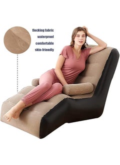 Keshmart Keshmart Air Sofa Inflatable Sofa Chair Air Chair Inflatable Sofa Portable Sofa Single Seater Sofa Chair Bed Set Portable Recliner with Air Pump  - Image 3
